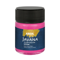 Boja za tekstil JAVANA svjetlucava 50 ml | različite boje