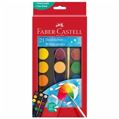 Faber Castell vodene boje 30 mm 21 komad