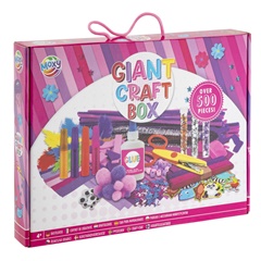 Giant Craft Box Kreativni set od 500 komada, ružičasta